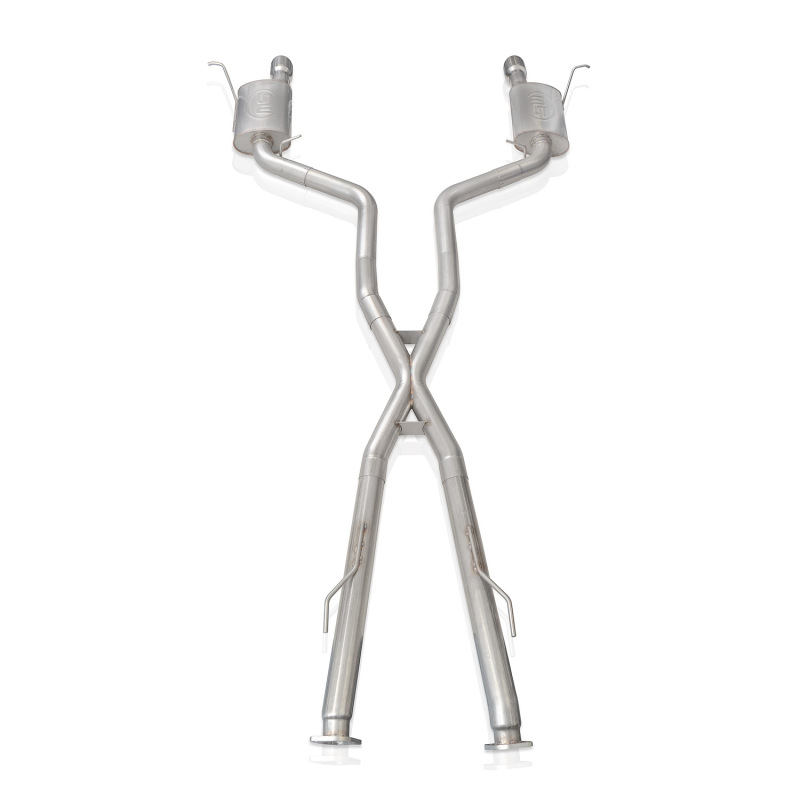 Dodge Durango Performance Exhaust - Stainless Works - Redline Catback w/ 4in Tips - Polished - `11-`20